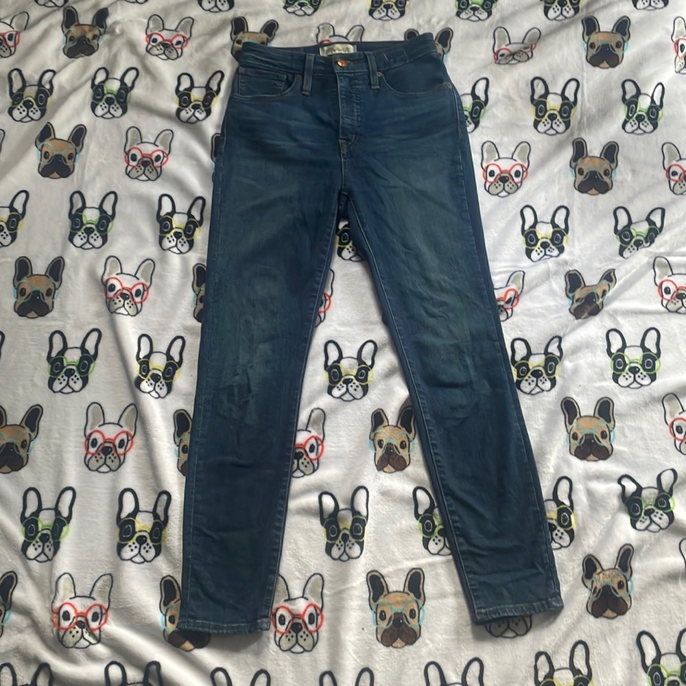 Madewell curvy high-rise skinny jeans